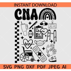 Certified Nursing Assistant SVG, CNA Nursing Tools SVG