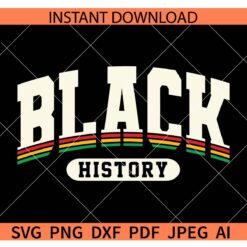 Black History SVG, Juneteenth Flag Black History SVG, Retro Black History SVG