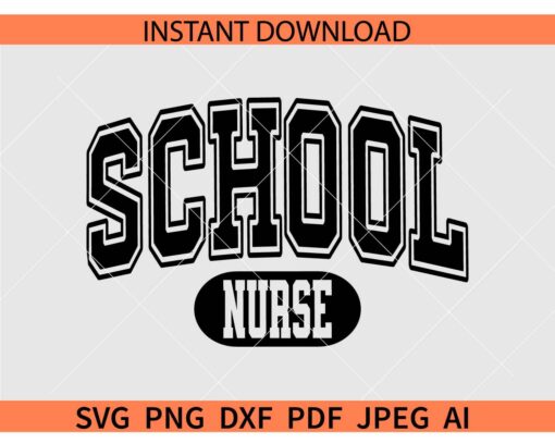 School nurse SVG