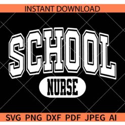 Varsity School nurse SVG