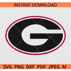 Georgia bulldogs Logo SVG, The Bulldogs Logo SVG, Team Bulldogs Sports Logo SVG