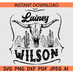 Lainey Wilson SVG, Bull Horn Lainey Wilson SVG, Lainey Wilson Country Music SVG, I Got a Heart like a Truck SVG