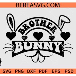 Brother Bunny SVG, Easter Boy SVG